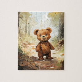 Leuke teddybeer thema kinderpuzzel legpuzzel