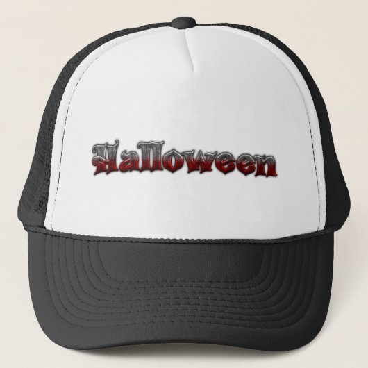 Leuke tekst - Halloween Trucker Pet (Voorkant)