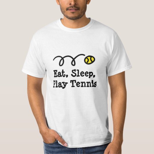 Leuke tennis t-shirt (Voorkant)