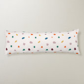 Leuke Terrazzo Print Body Kussen (Achterkant)