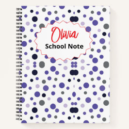 Leuke terug naar school benodigdheden voor kindere notitieboek