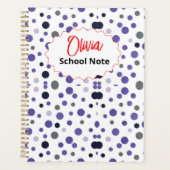 Leuke terug-naar-school-benodigdheden voor kindere planner (Voorkant)