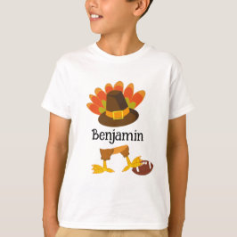 Leuke Thanksgiving Football Turkije T-shirt