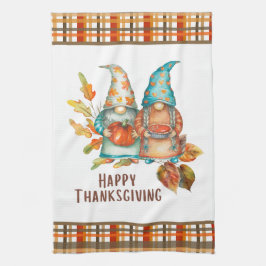 Leuke Thanksgiving Gnomen Theedoek