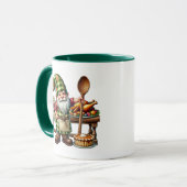 Leuke Thanksgiving kabouter Vakantie toevoegen mon Mok (Voorkant links)