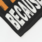 Leuke Thanksgiving voedsel grap dabbing gevulde tu Fleece Deken (Hoek)