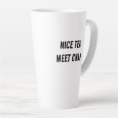 Leuke thee ontmoet Chai Latte Mok (Rechterhoek)