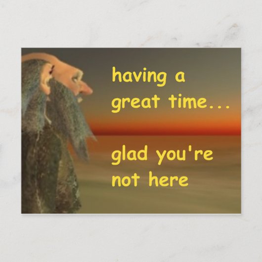 leuke tijd briefkaart (Voorkant)