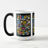 “LEUKE TIJD!” en “SUPER!” Magische Mok (Links)