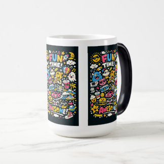 “LEUKE TIJD!” en “SUPER!” Magische Mok