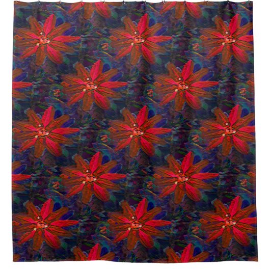 Leuke tijd Fleurs....... Douchegordijn (Voorkant)