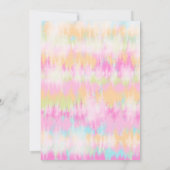 Leuke tijd kleurstof schoten Vaccinatie viering Kaart (Achterkant)