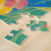 Leuke tijd tropische puzzel (Zijkant)