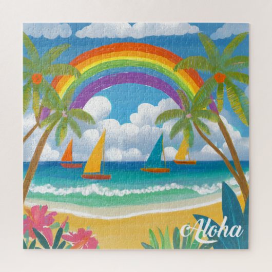 Leuke tijd tropische puzzel (Verticaal)