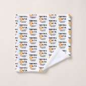 Leuke TIJD VOOR EEN BAD (Bitcoin All Time High) Cr Handdoek (Wasdoekje)