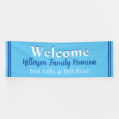 Leuke tijden! Enorme familiereünie banner (Horizontaal)