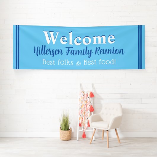 Leuke tijden! Enorme familiereünie banner (Insitu)