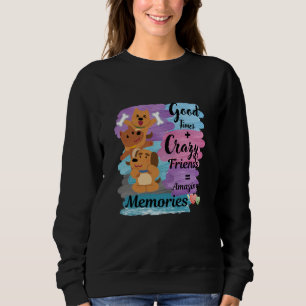 Leuke Tijden + Gekte Vrienden Knuffelige Hond Lief Trui