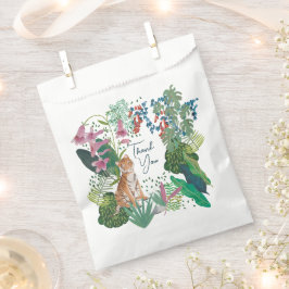 Leuke Tijger Oerwoud Safari Dank u Baby shower Bedankzakje