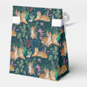 Leuke Tijger Safari Oerwoud Baby shower Bedankdoosjes (Achterkant)