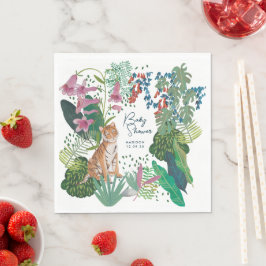 Leuke Tijger Safari Oerwoud Nieuwe Babydouche Servet