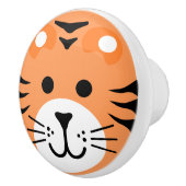 Leuke Tijger Wild Een Oerwoud Safari Dierlijke Car Keramische Knop (Rechts)