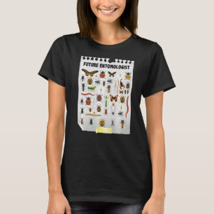 Leuke toekomstige entomoloog Insect Grafiek & Bugv T-shirt
