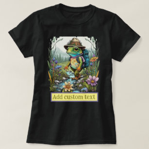 Leuke Traveller kikker hippie bos, Toad Lovers T-shirt