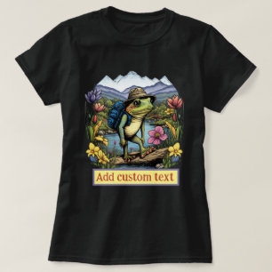 Leuke Traveller kikker hippie bos, Toad Lovers T-shirt