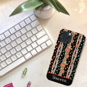 Leuke trendy bloemstijl Moderne naam Inspirivity Case-Mate iPhone Case