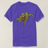 Leuke TRex Tekening T-shirt (Design voorkant)