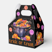 Leuke Trick or treat Halloween Bedankdoosjes (Voorkant Zijde)