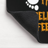 Leuke Trick or treat ruik mijn Feet Halloween Muismat (Hoek)