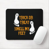 Leuke Trick or treat ruik mijn Feet Halloween Muismat (Met muis)