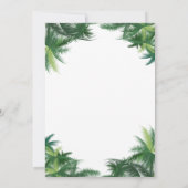 Leuke tropische kerst in juli Beach Party Kaart (Achterkant)