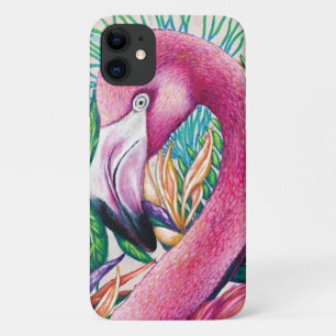 Leuke Tropische Roze Flamingo IPhone/IPad Case