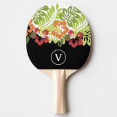 Leuke tropische stijl tafeltennisbatje (Voorkant)