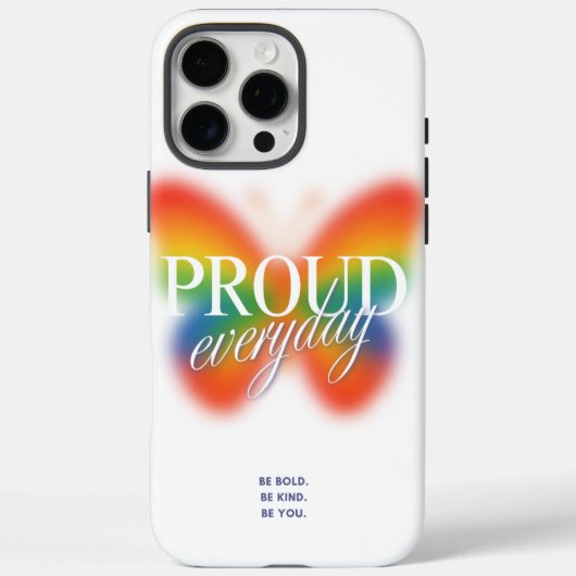 Leuke trotse alledaagse telefoonhoes Case-Mate iPhone case (Achterkant)
