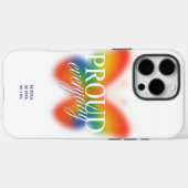 Leuke trotse alledaagse telefoonhoes Case-Mate iPhone case (Achterkant (horizontaal))