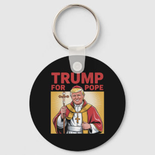 Leuke Trump voor paus Gear katholieke Vaticaanse R Sleutelhanger