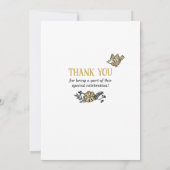 Leuke Tuin 90e Verjaardag Kaart Douche (Achterkant)