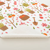 Leuke tuingereedschappen en Planten Naadloze Patro Sherpa Deken (3/4)