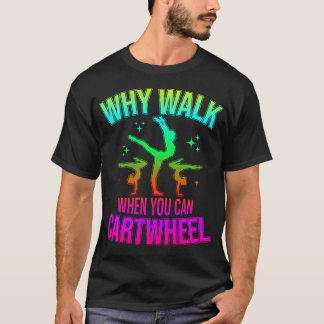 Leuke Turnen Gymnas Meisjes Vrouwen Cool T-shirt