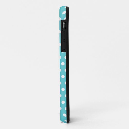 Leuke Turquoise Monogram iPhone 5 Hoesje (Achterkant/links)