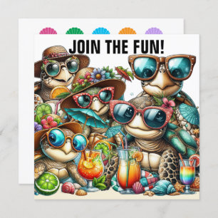 Leuke Turtles verzamelen Kaart