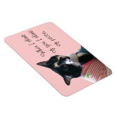 Leuke Tuxedo Kat Denk aan Vredesmagneten Magneet (Rechterzijde)