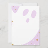 Leuke Twee Spooky Halloween Verjaardagsuitnodiging Kaart (Achterkant)