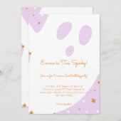 Leuke Twee Spooky Halloween Verjaardagsuitnodiging Kaart (Voorkant / Achterkant)