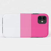 Leuke  Twee Tone Snoep Roze Koele Witte Strepen Case-Mate iPhone Case (Achterkant (horizontaal))