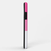 Leuke  Twee Tone Snoep Roze Koele Witte Strepen Case-Mate iPhone Case (Achterkant/rechts)